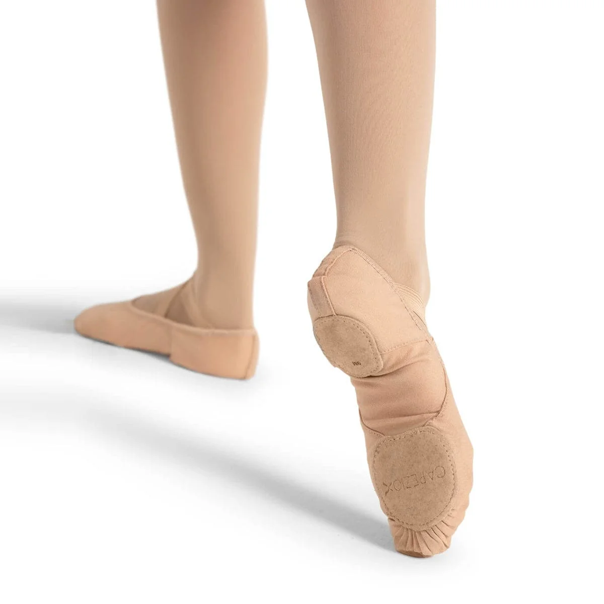 Capezio Adult Hanami Stretch Canvas Ballet Slippers - Nude - Image 2