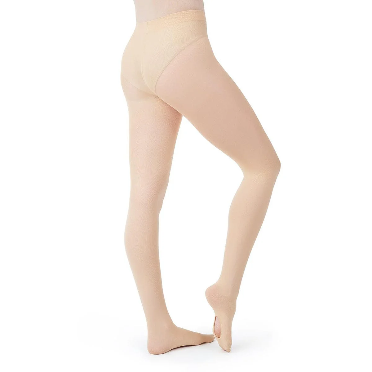 Capezio Ultra Soft Self Knit Waistband Adult Transition Tights - Image 11