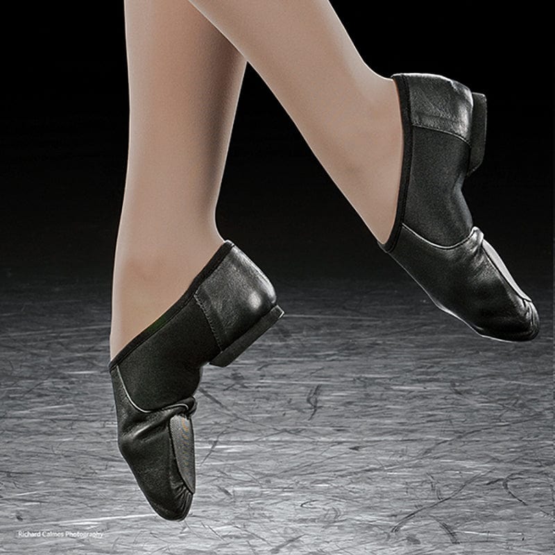 Eurotard Adult Axle Slip On Jazz Shoes - Black - Image 3
