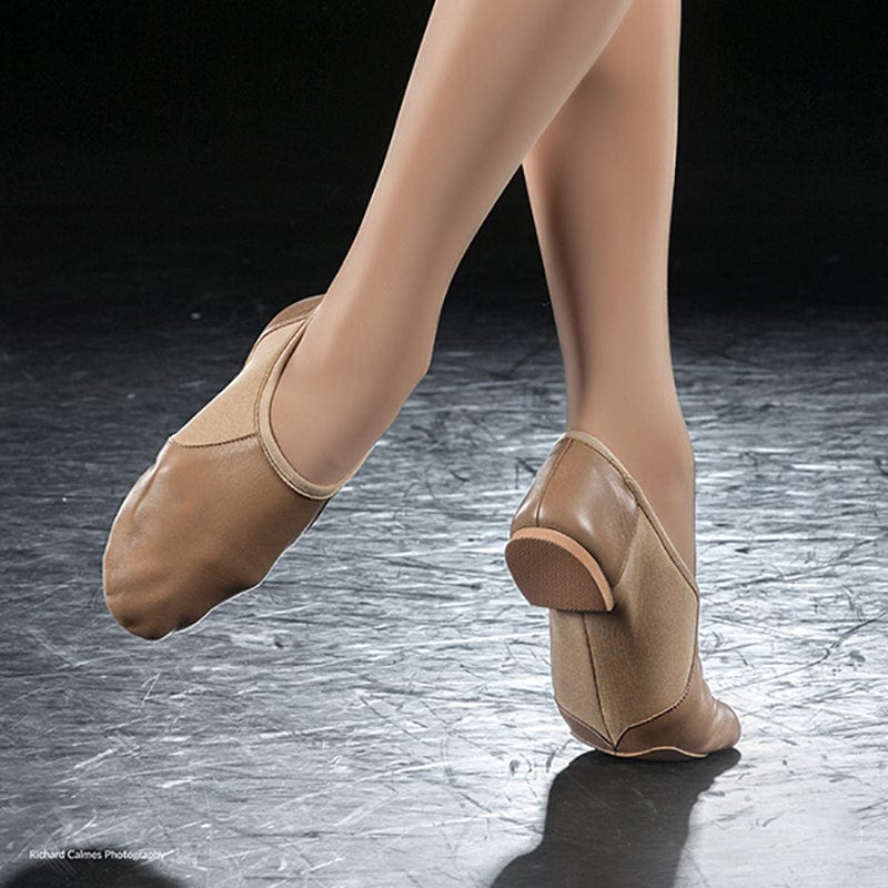 Eurotard Adult Axle Slip On Jazz Shoes - Tan - Image 4