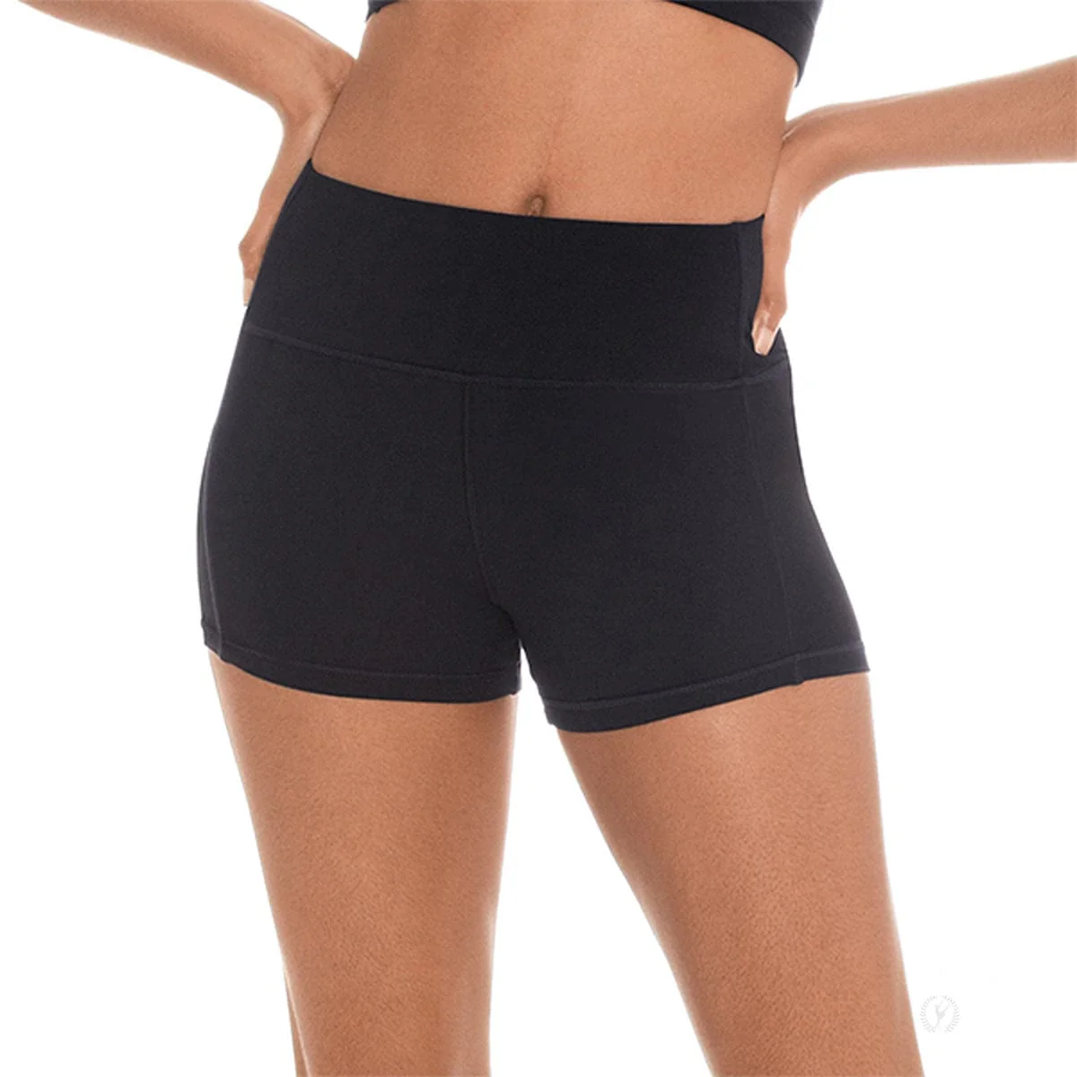 Eurotard Adult Midrise Wide Band Shorts