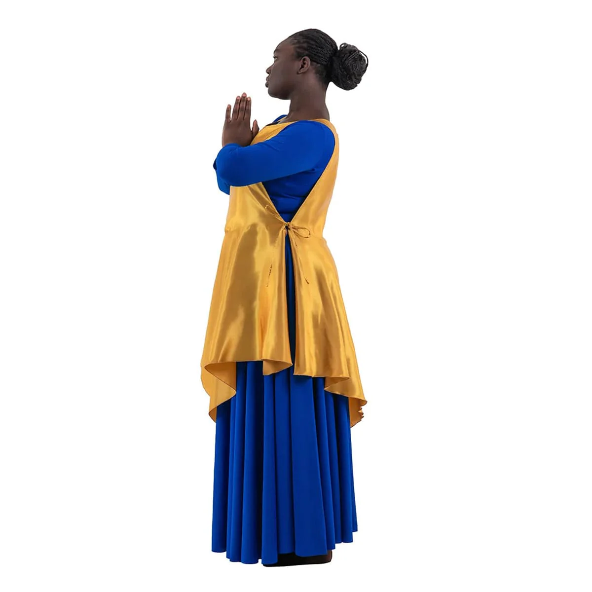Eurotard Adult Rose of Sharon Satin Peplum Ephod - Image 7