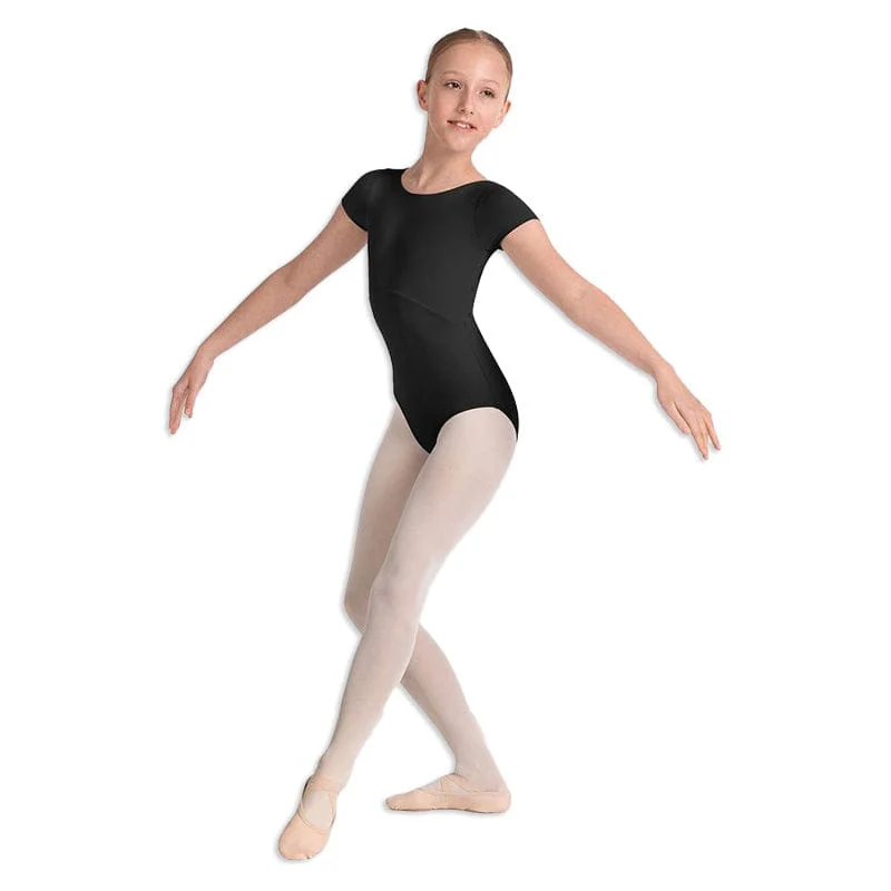Mirella Girls Kaleidoscope Boatneck Leotard