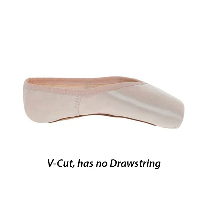 Russian Pointe Rubin V-Cut Pointe Shoes - Flexible Hard Shank - Image 4