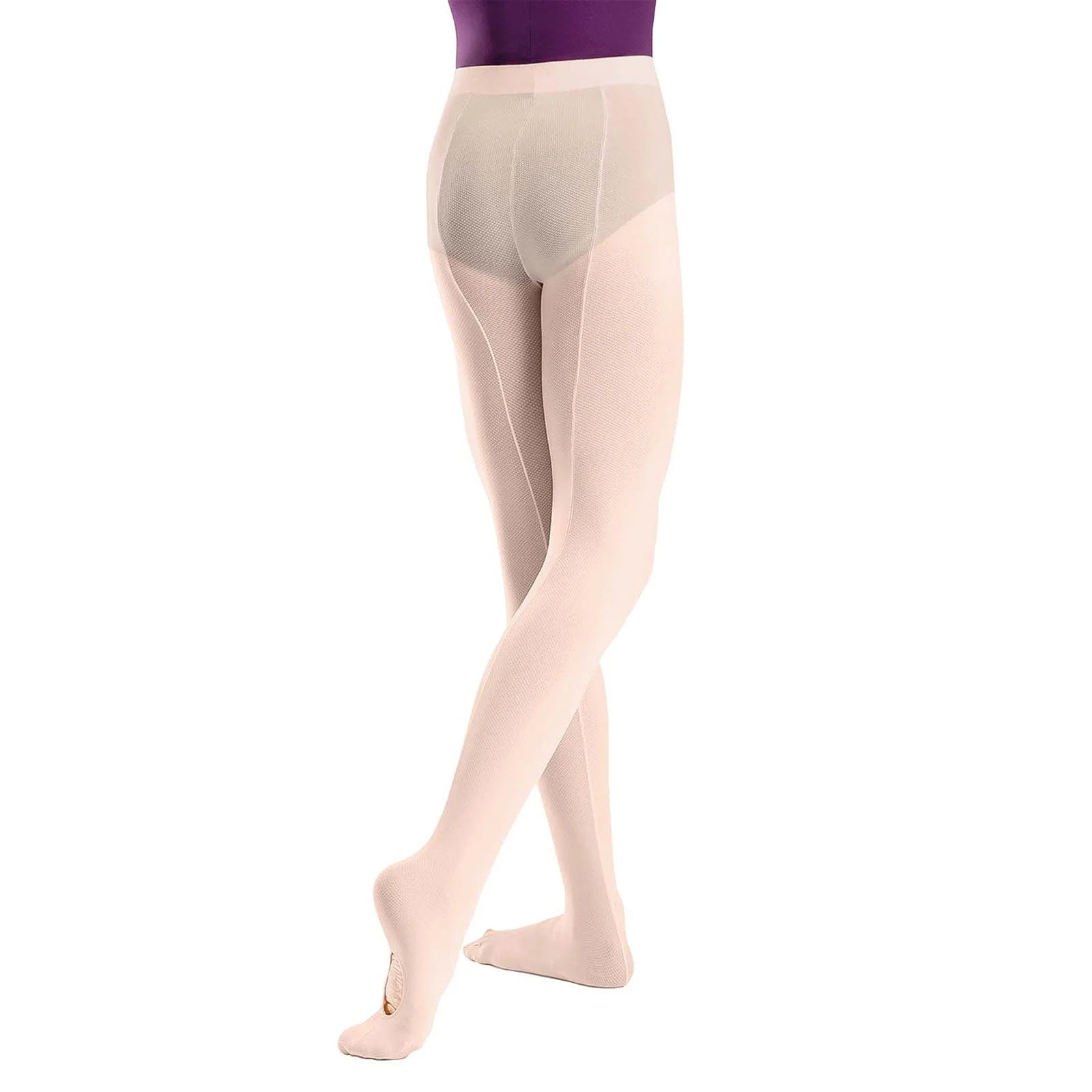 So Danca Child Mesh Seamed Convertible Tights - Image 2